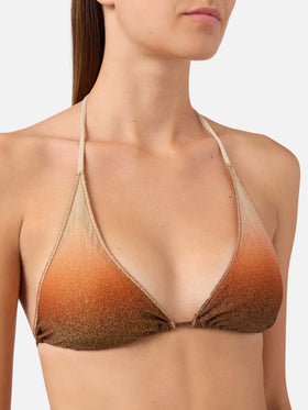 Guiana Naomi Overlock degradé lurex bikini