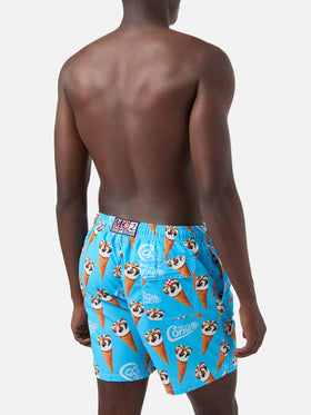 Gustavia Algida Cornetto print swim shorts | Special Edition