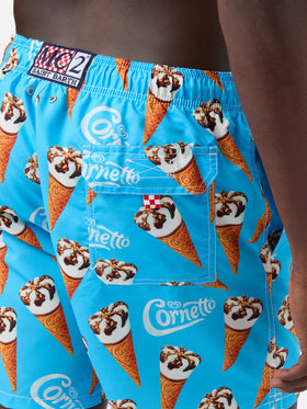 Gustavia Algida Cornetto print swim shorts | Special Edition
