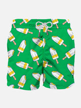 Klassische Herren-Badeshorts mit Lemonissimo-Aufdruck | Algida® Sonderedition