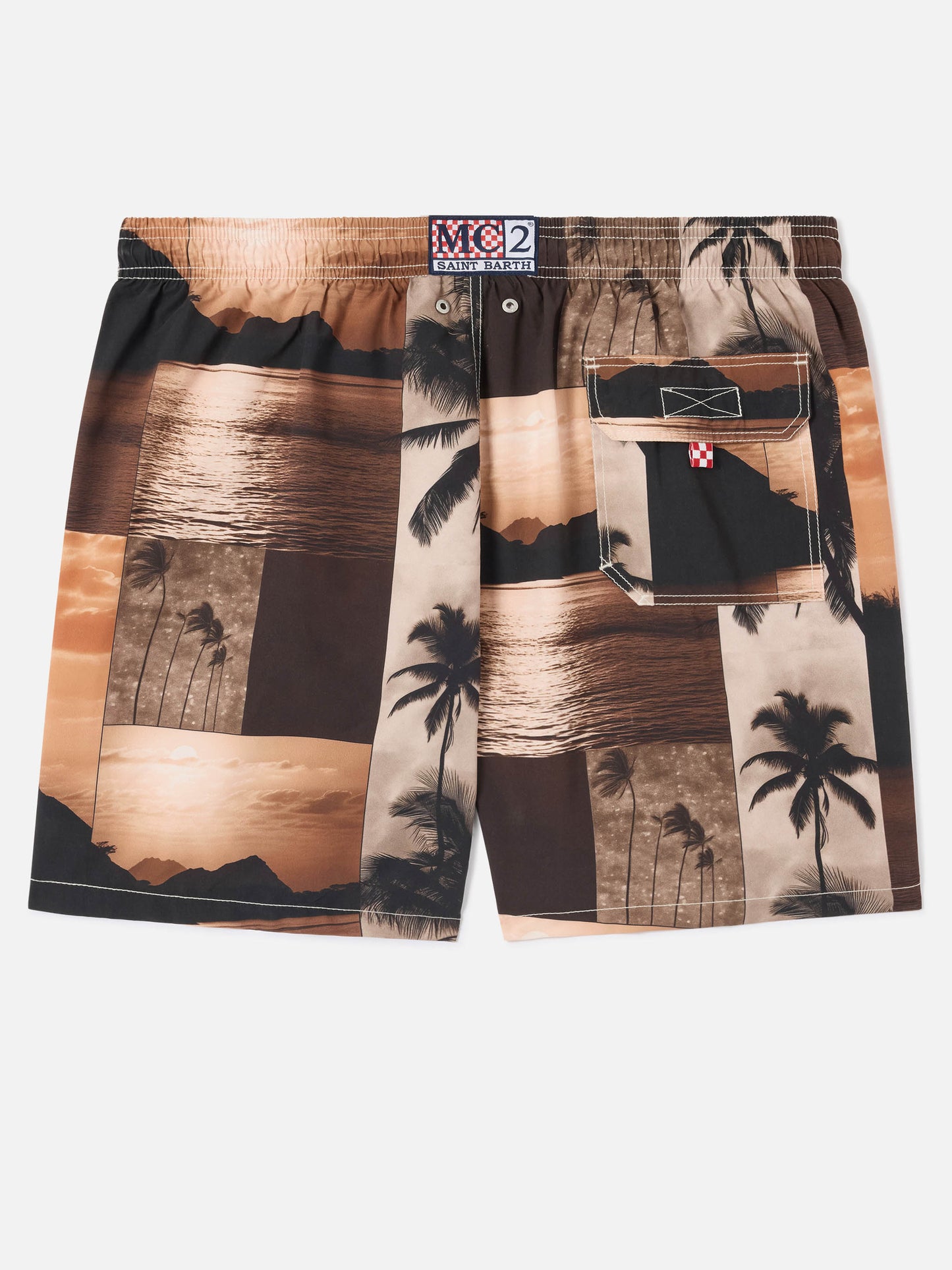 Costume Gustavia con stampa sunset | Special Edition