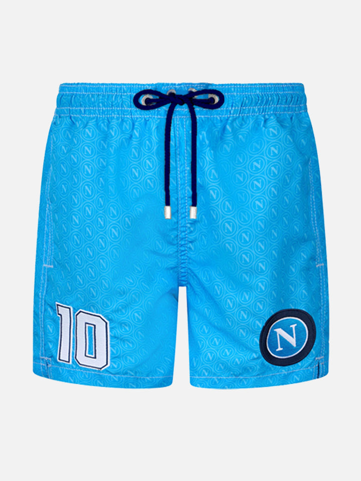 Costume mare lunghezza media Gustavia con stampa Napoli | SSC NAPOLI SPECIAL EDITION