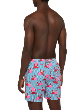 Mittellange Gustavia Badeshorts mit Big Babol Krabben-Print | BIG BABOL SPECIAL EDITION
