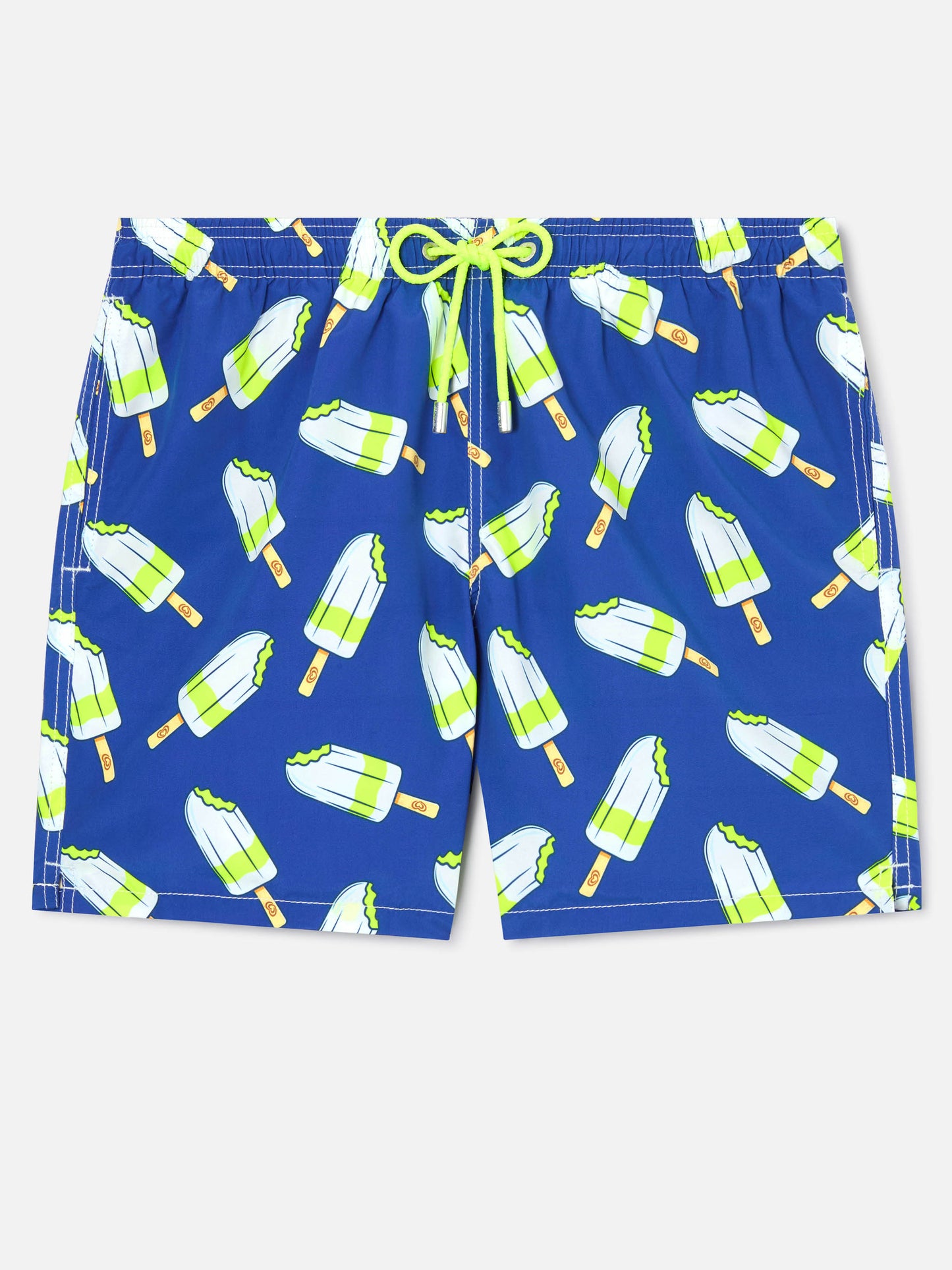 Mittellange Badeshorts Gustavia für Herren mit Lemonissimo-Print | ALGIDA SPECIAL EDITION