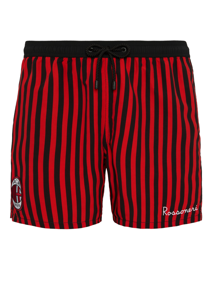 Costume mare lunghezza media Gustavia con stampa Milan | AC MILAN SPECIAL EDITION