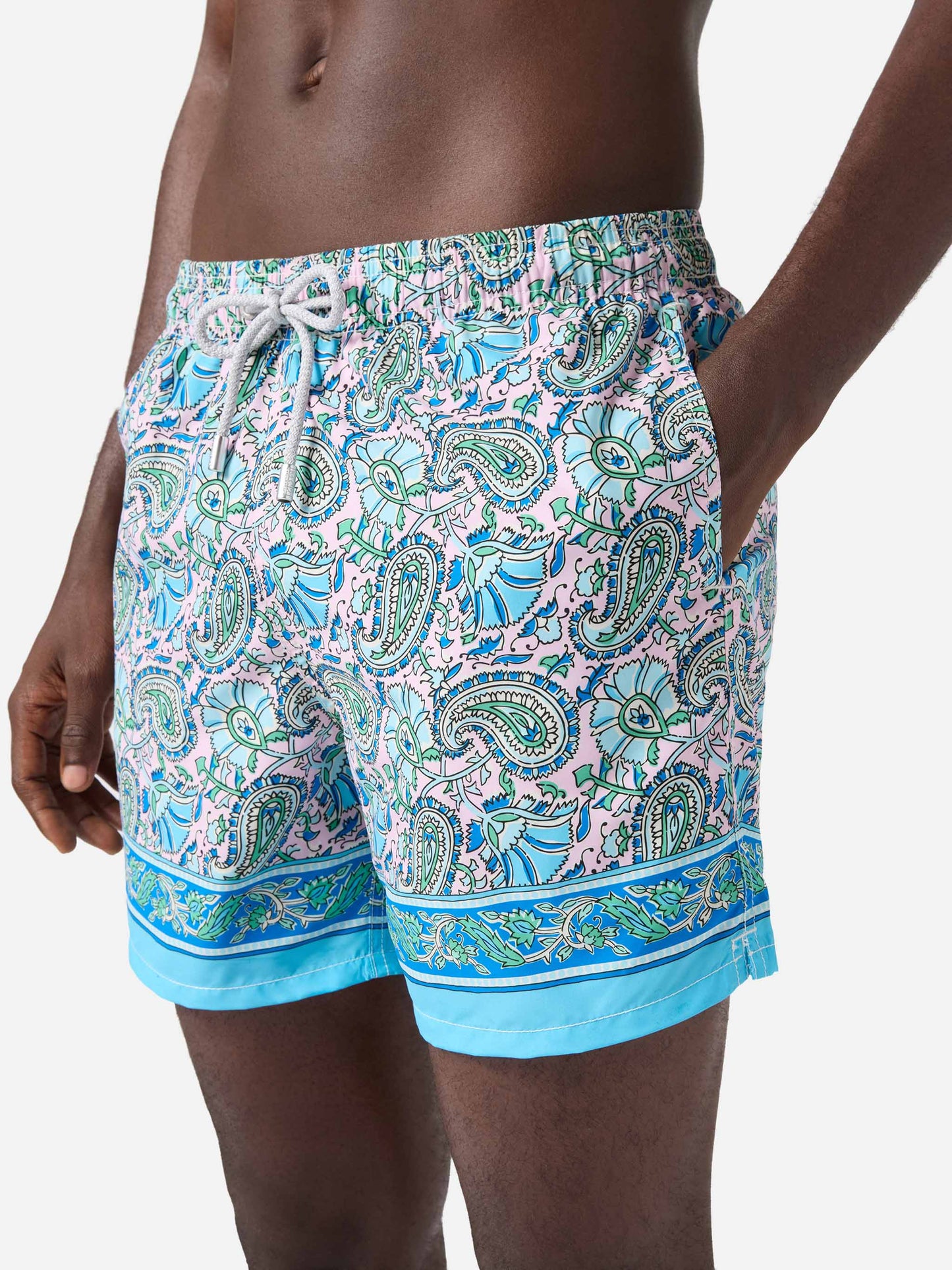 Gustavia swim shorts with paisley print | Special Edition
