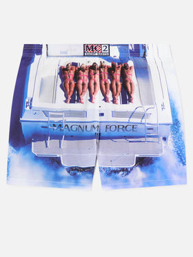 Gustavia white Magnum Marine placed print swim shorts | Special Edition