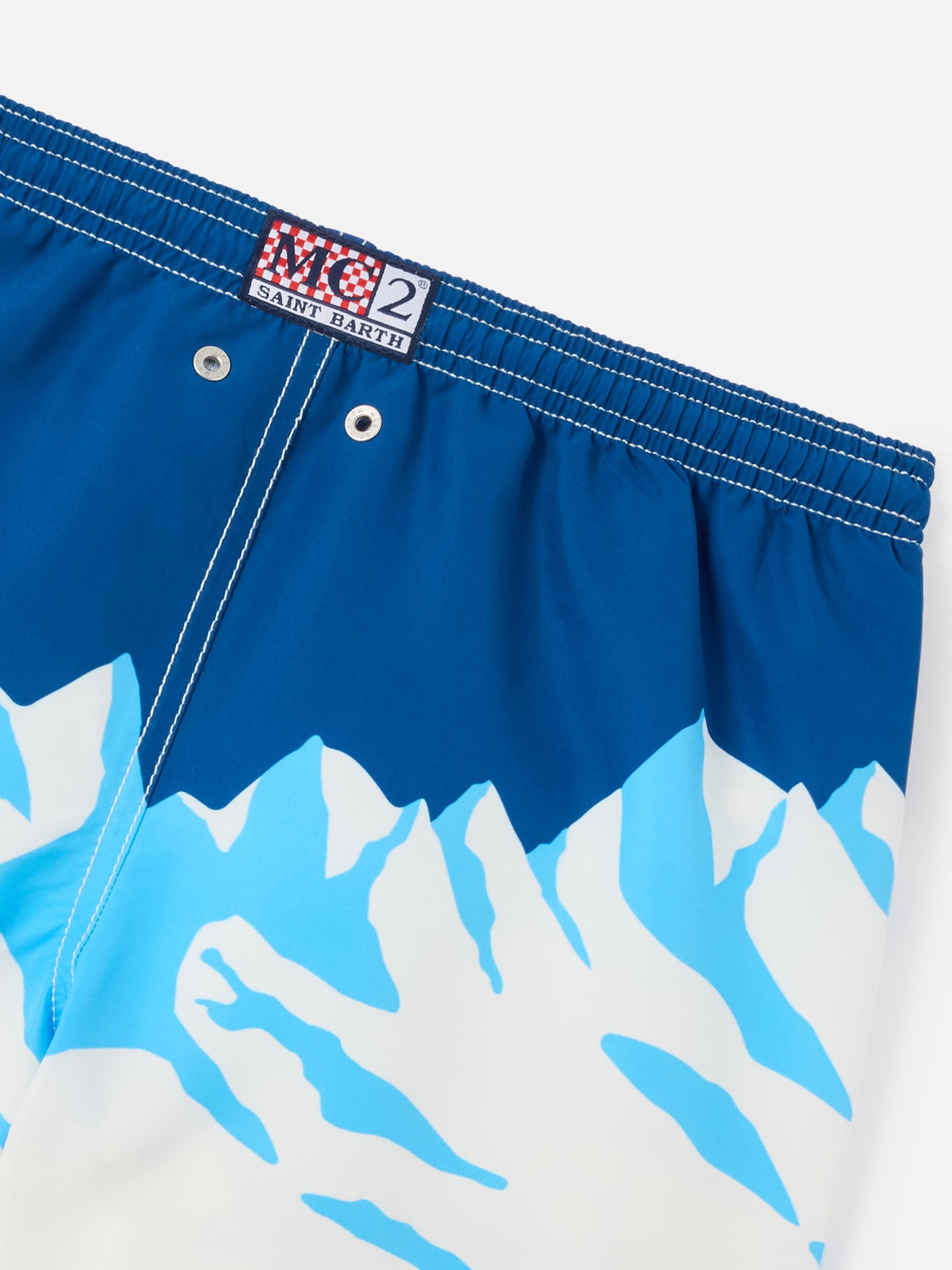 short de bain Haiti avec imprimé montagne et Snoopy | Special Edition 