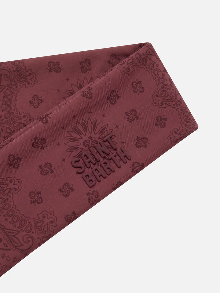 Fascia per capelli Studio con stampa bandana