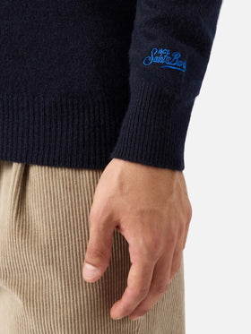 Maglione in  misto cashmere Heron con ricamo Apres Ski