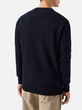 Maglione in  misto cashmere Heron con ricamo Apres Ski