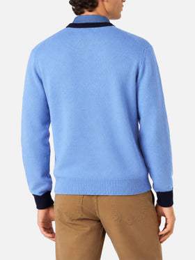Pull à col rond avec broderie Tequila à gogo 