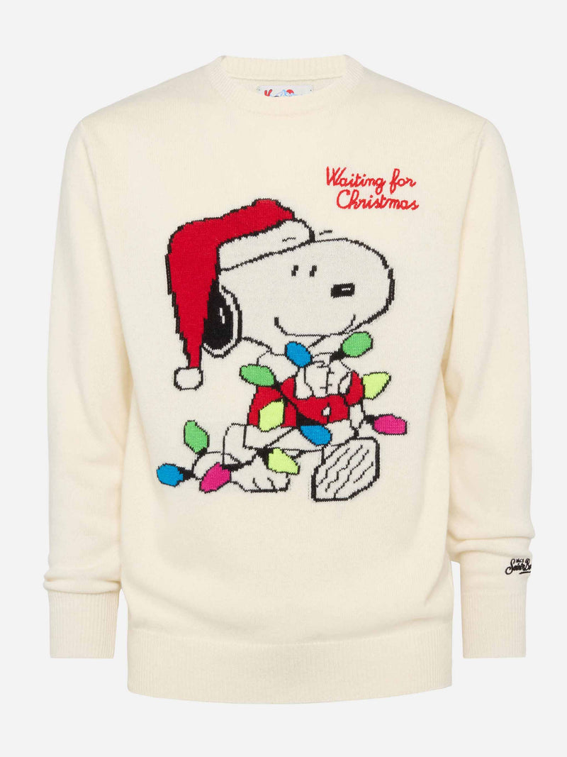 Maglione Heron con jacquard e ricamo Snoopy | SNOOPY PEANUTS® SPECIAL EDITION