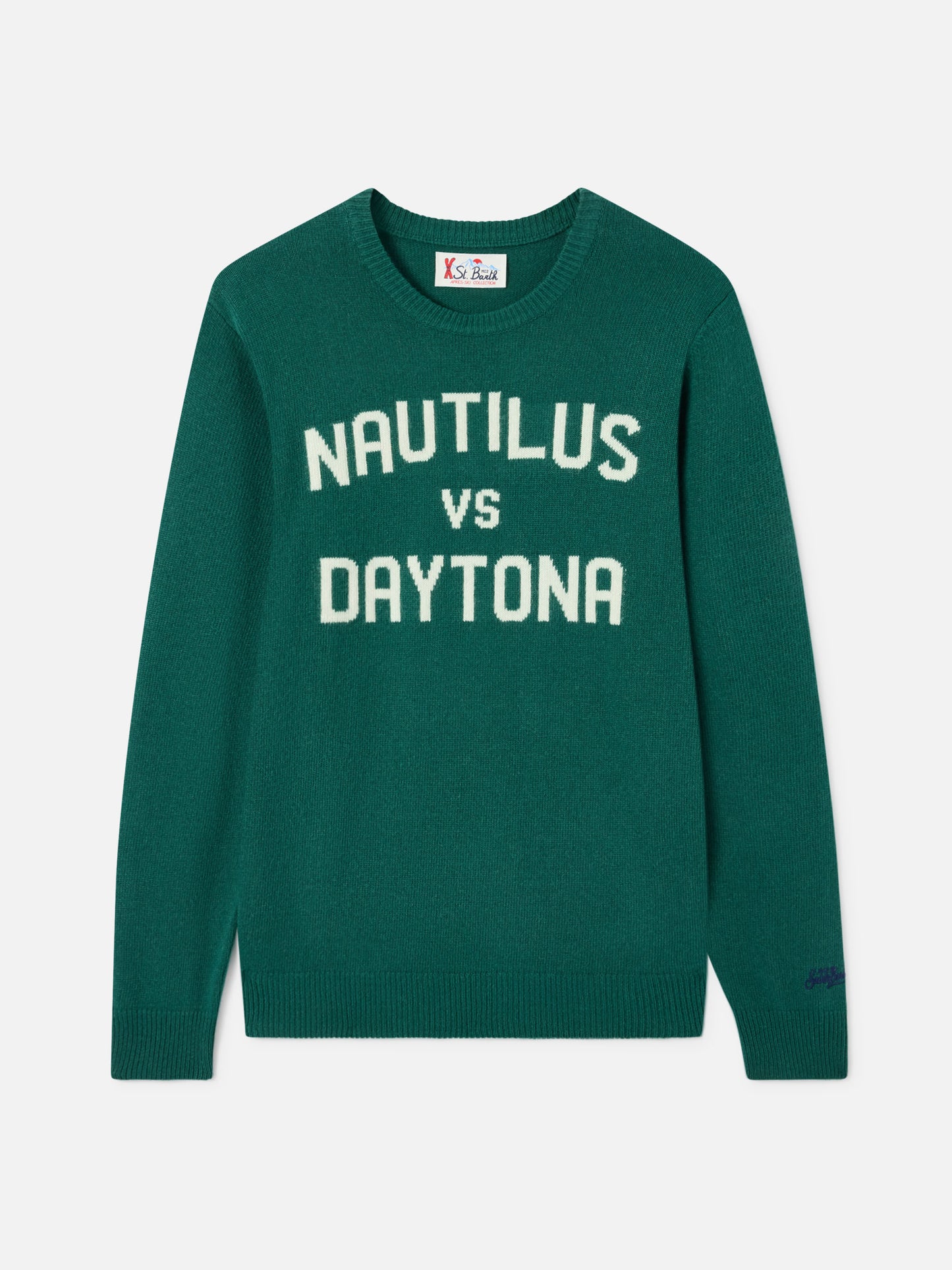 Heron green Nautilus Daytona sweater