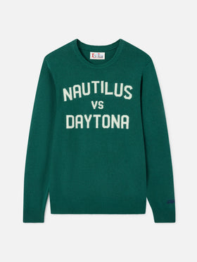 Heron green Nautilus Daytona sweater