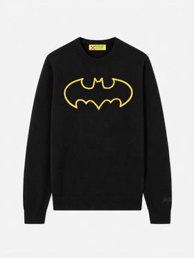 Black Heron sweater with Batman logo embroidery | Special edition