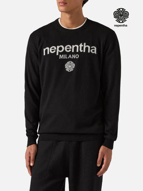 Maglione Heron light con jacquard Nephenta | NEPHENTA SPECIAL EDITION