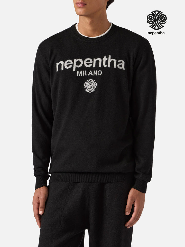 Maglione Heron light con jacquard Nephenta | NEPHENTA SPECIAL EDITION
