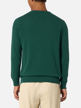 Crewneck sweater Heron with Snoopy golf champ embroidery | SNOOPY PEANUTS SPECIAL EDITION