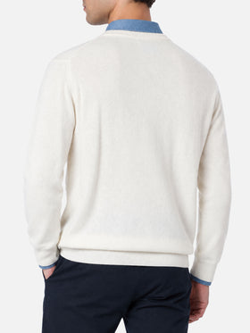 Maglione girocollo Heron con ricamo King of apres ski