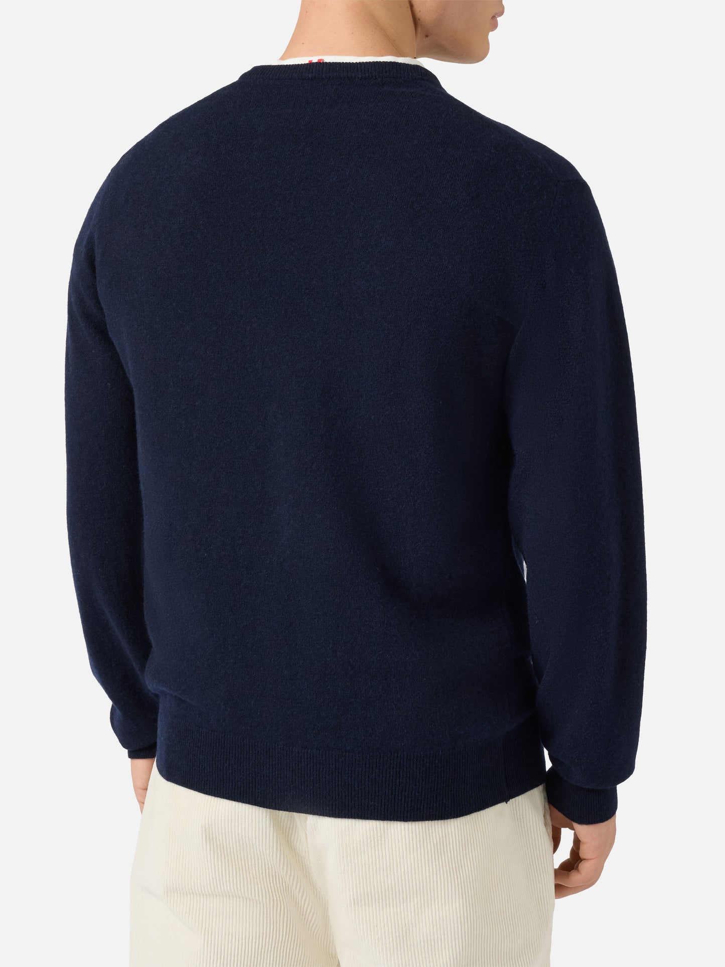 Crewneck sweater Heron Light with Vacanze di Natale embroidery | VACANZE DI NATALE SPECIAL EDITION