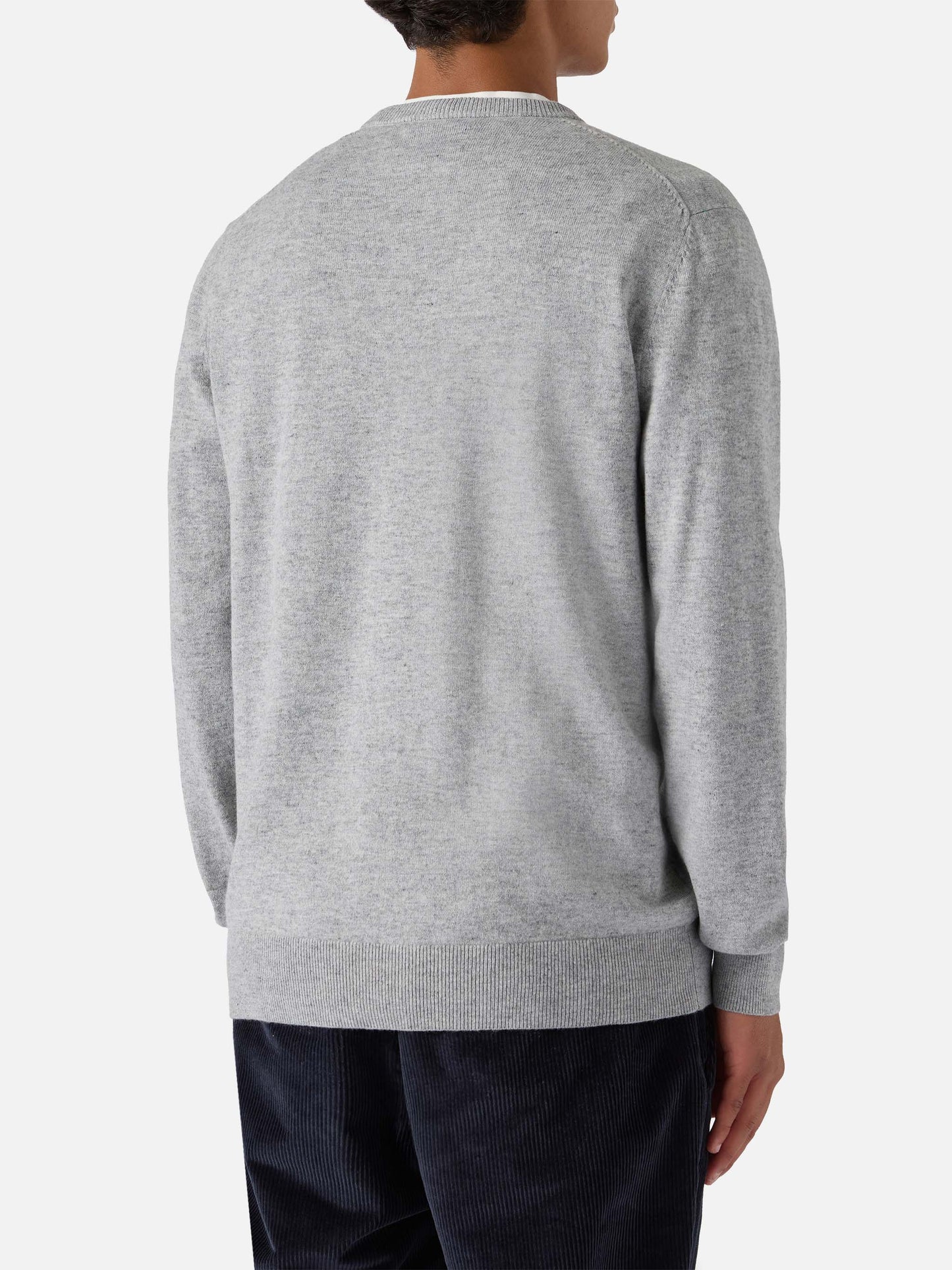 Maglione a girocollo Heron Light con ricamo Snoopy Sunday Mood | PEANUTS SPECIAL EDITION