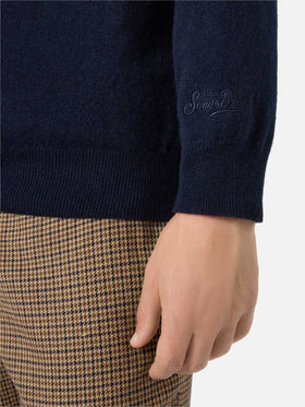 Maglione a girocollo Heron Light con ricamo Negare, negare sempre! | VACANZE DI NATALE SPECIAL EDITION