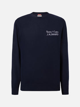 Maglione a girocollo Heron Light con ricamo Provare per credere! | YUPPIES SPECIAL EDITION
