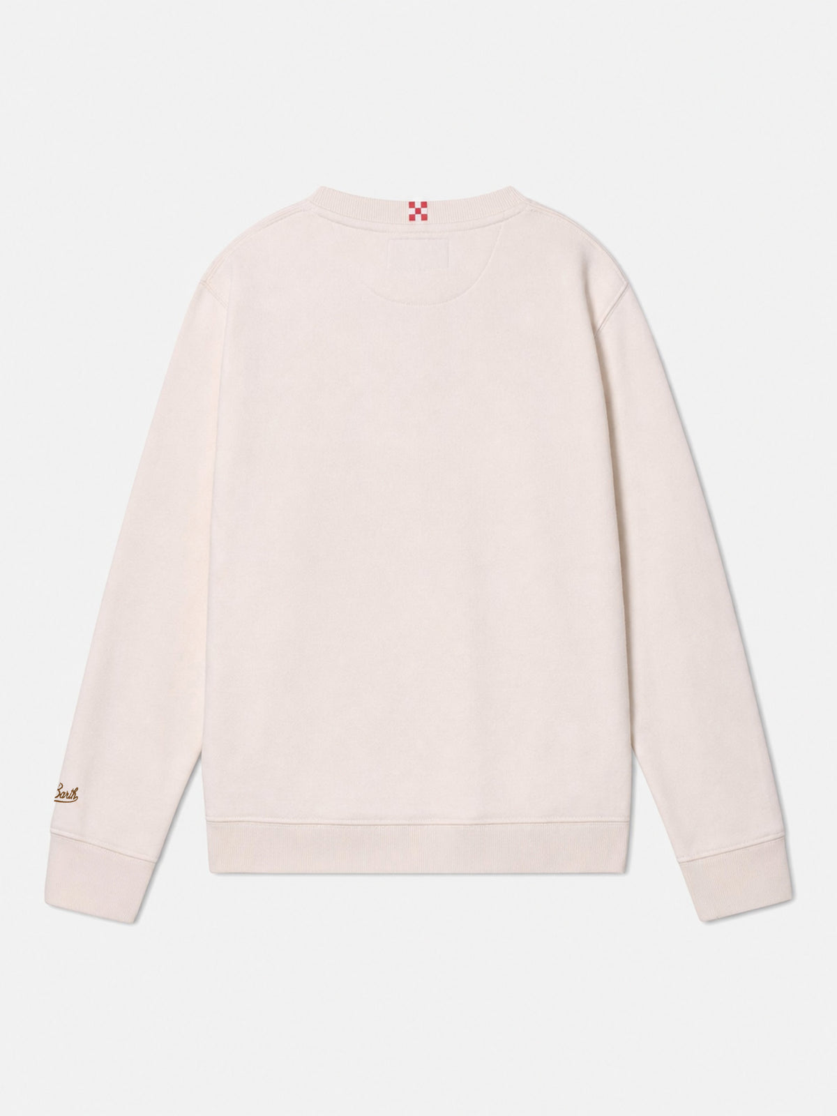 Crewneck-Sweatshirt Hutton mit Trudi-Bären-Patch aus Frottee | TRUDI SPECIAL EDITION 