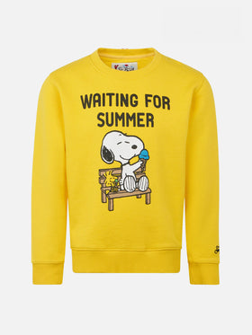Jungen-Sweatshirt mit Rundhalsausschnitt und Snoopy-Aufdruck | SNOOPY PEANUTS™ SONDEREDITION