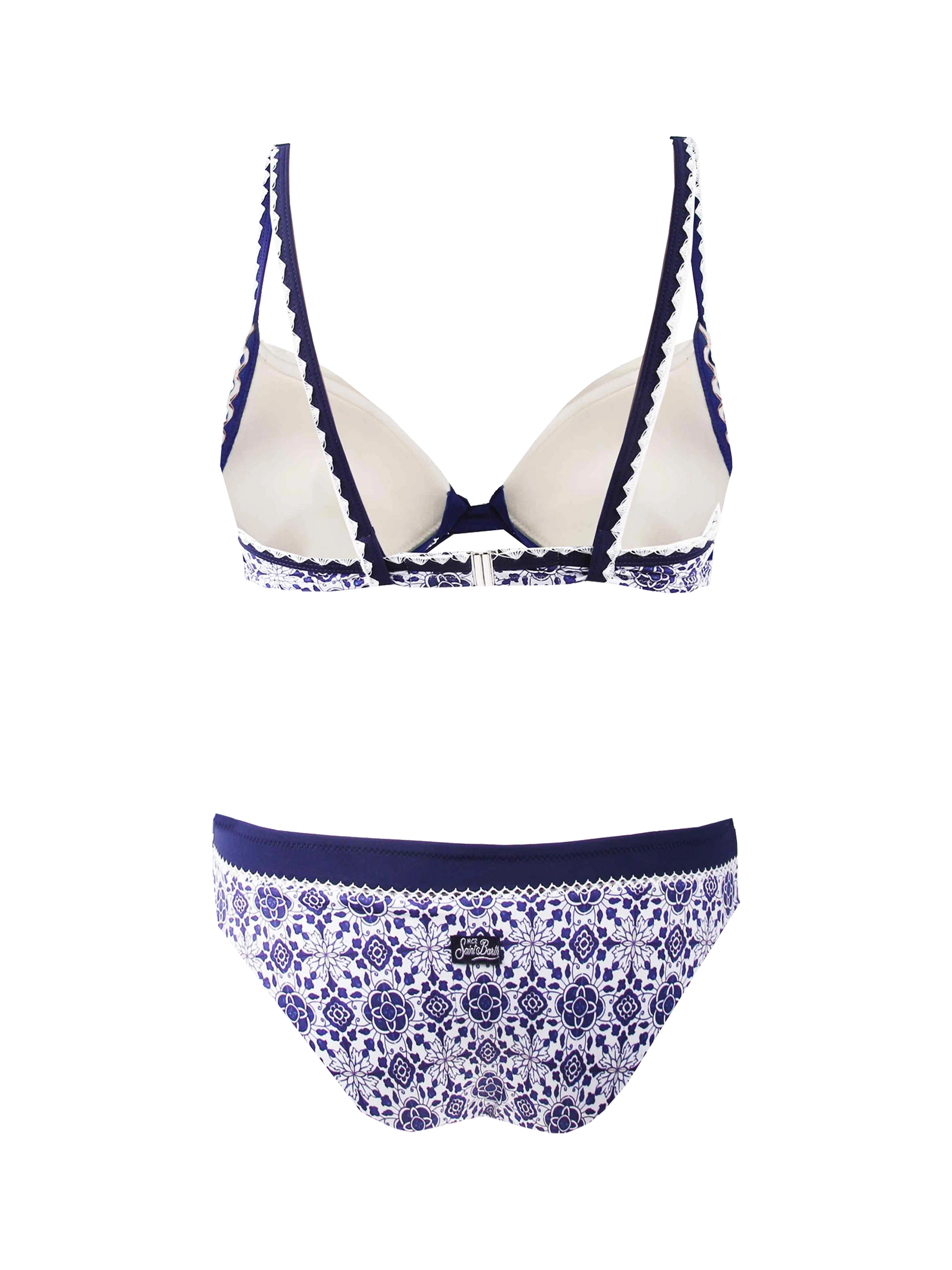 Balconette embroidered bikini - MC2 Saint Barth