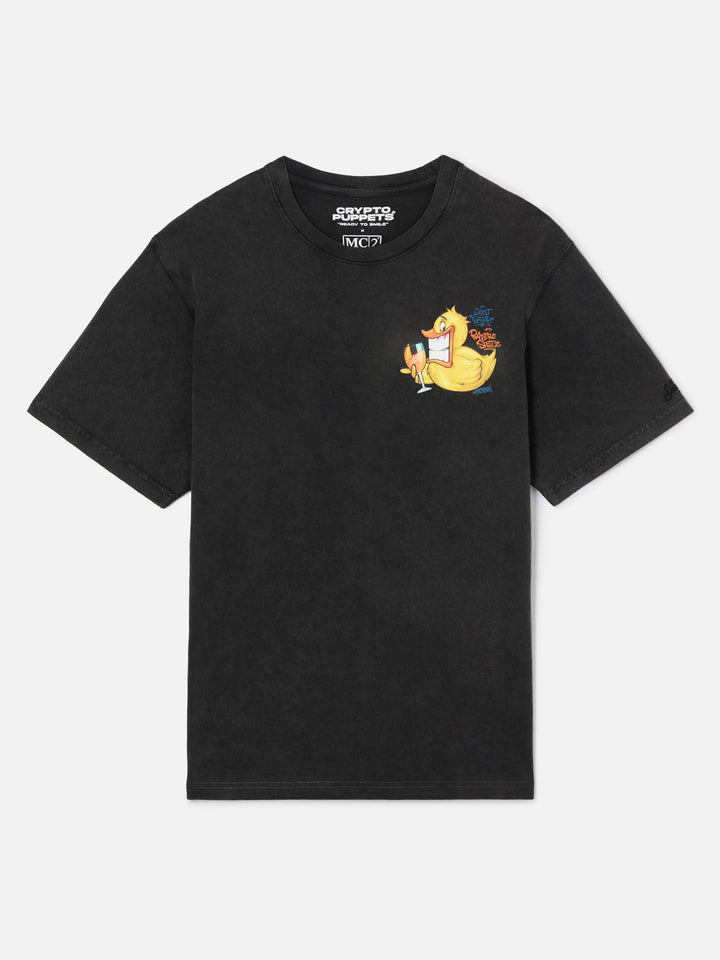 Jack cotton t-shirt with Cryptopuppets ducky print | Special Edition