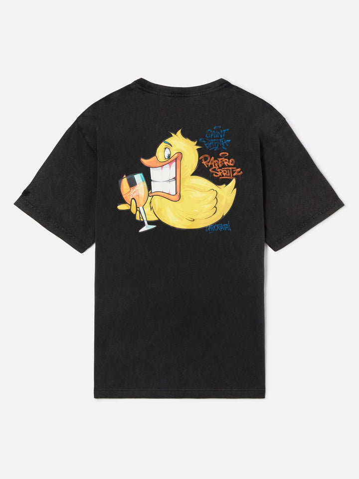 Baumwoll-T-Shirt Jack mit Cryptopuppets ducky Print | Special Edition 