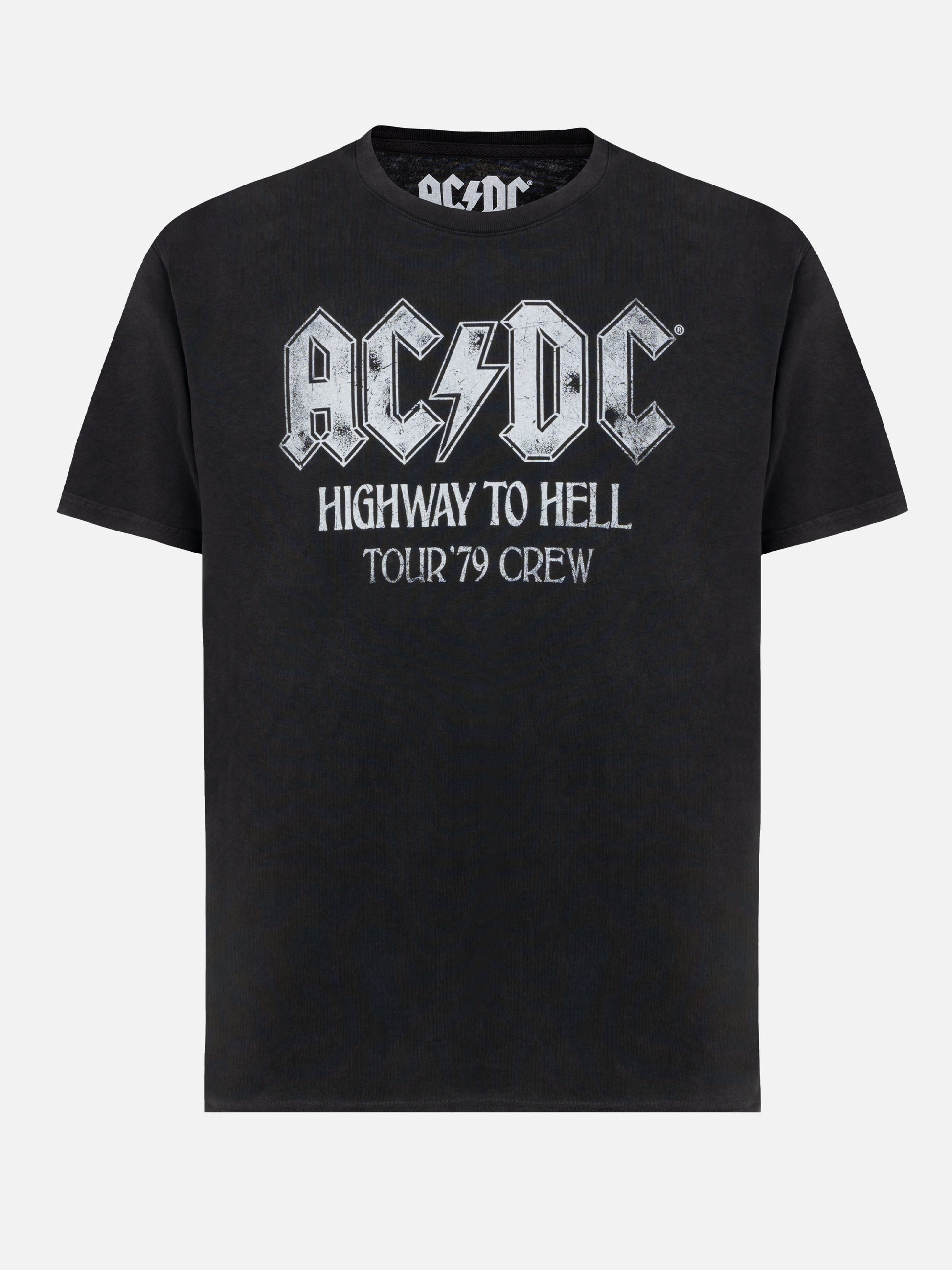 Vintage cotton t-shirt Jack with ACDC print S