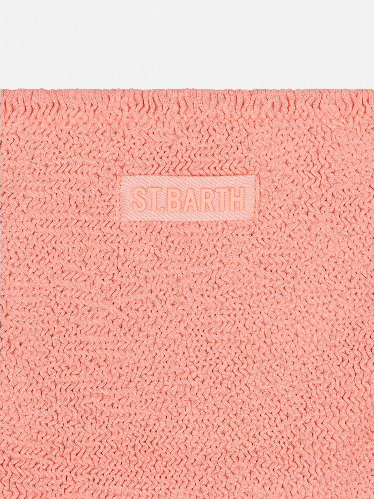 Jaiden pink crinkle bralette bikini