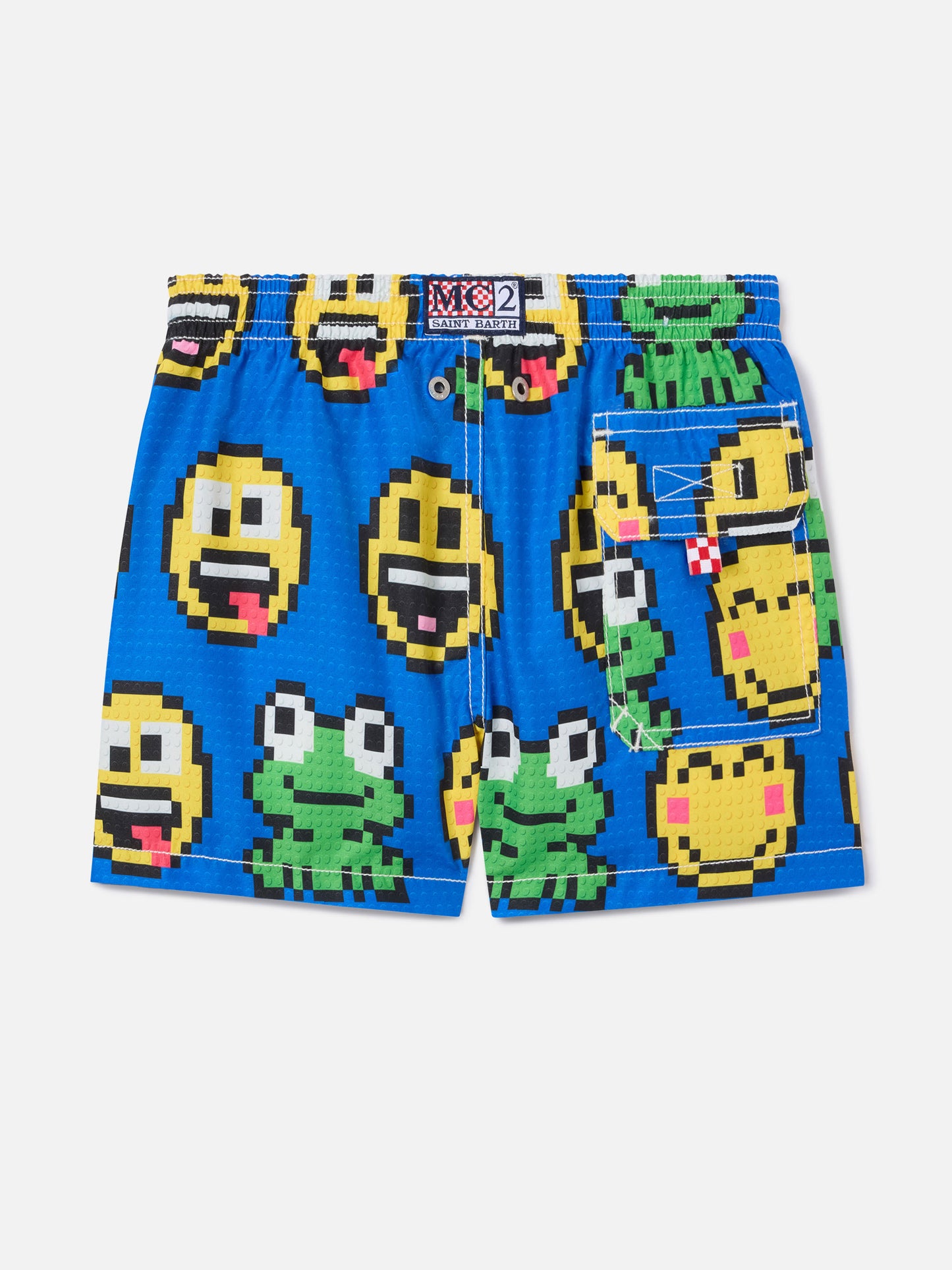 Bañador corto para niño con estampado 