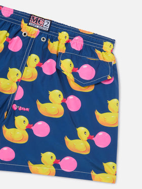 Short de bain garçon à imprimé canards | BIG BABOL® SPECIAL EDITION 