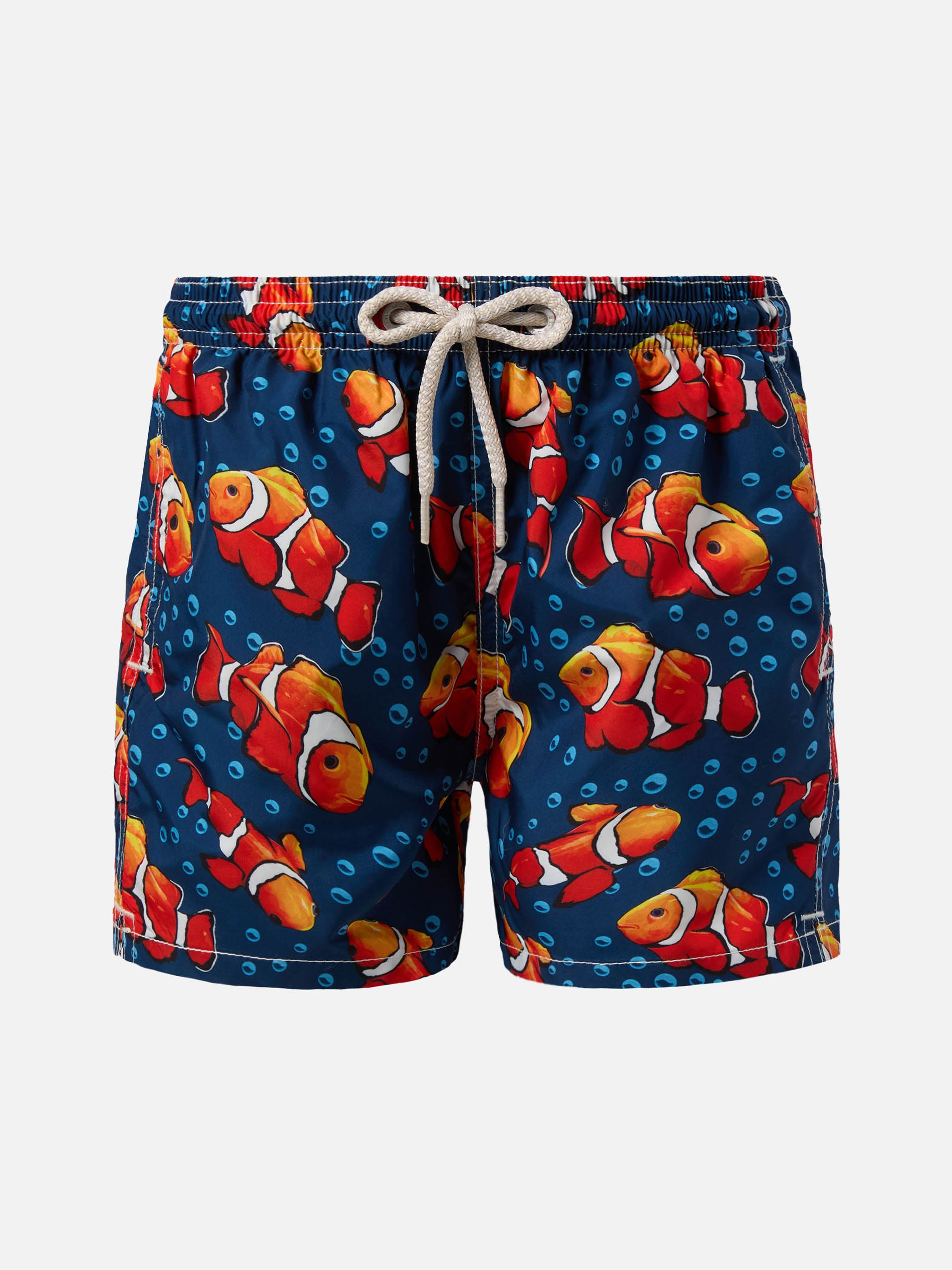 Jean Lighting lightweight fabric swim shorts with fish print – MC2