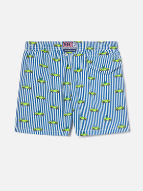 Costume Jean Lighting con stampa Porsche a righe | Special Edition