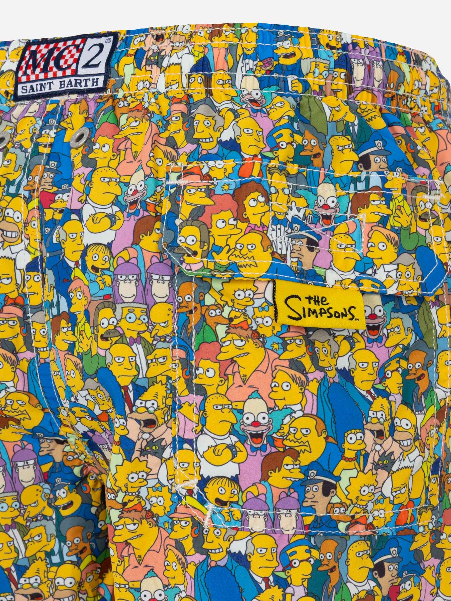 Costume mare Jean Lighting in tessuto leggero con stampa The Simpson team | THE SIMPSON SPECIAL EDITION