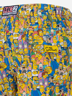 Costume mare Jean Lighting in tessuto leggero con stampa The Simpson team | THE SIMPSON SPECIAL EDITION