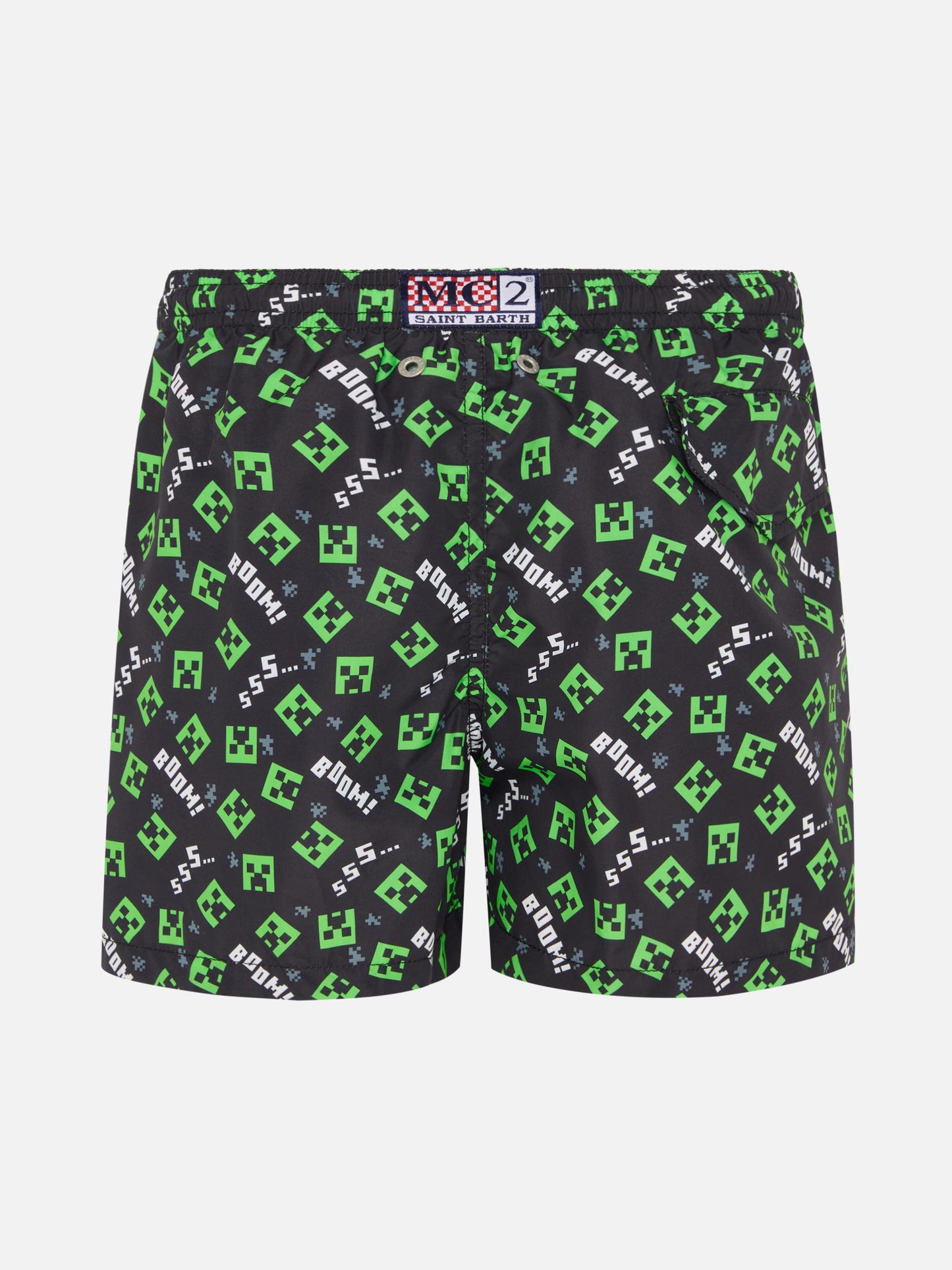 Jean Lighting lightweight fabric swim shorts with Minecraft print|MINECRAFT SPECIAL EDITION