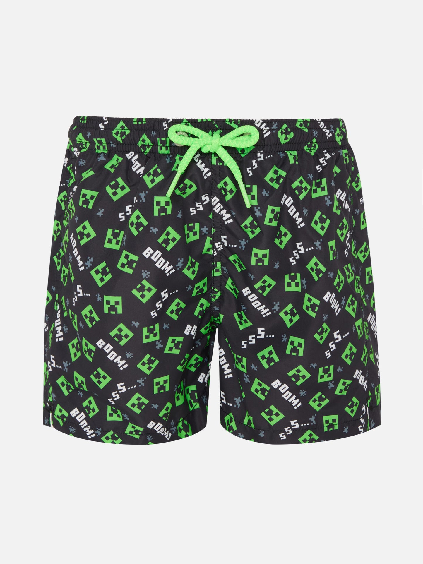 Jean Lighting lightweight fabric swim shorts with Minecraft print|MINECRAFT SPECIAL EDITION