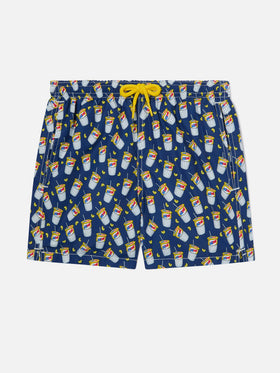 Short de bain garçon avec imprimé Estathé | Estathé® Édition spéciale 