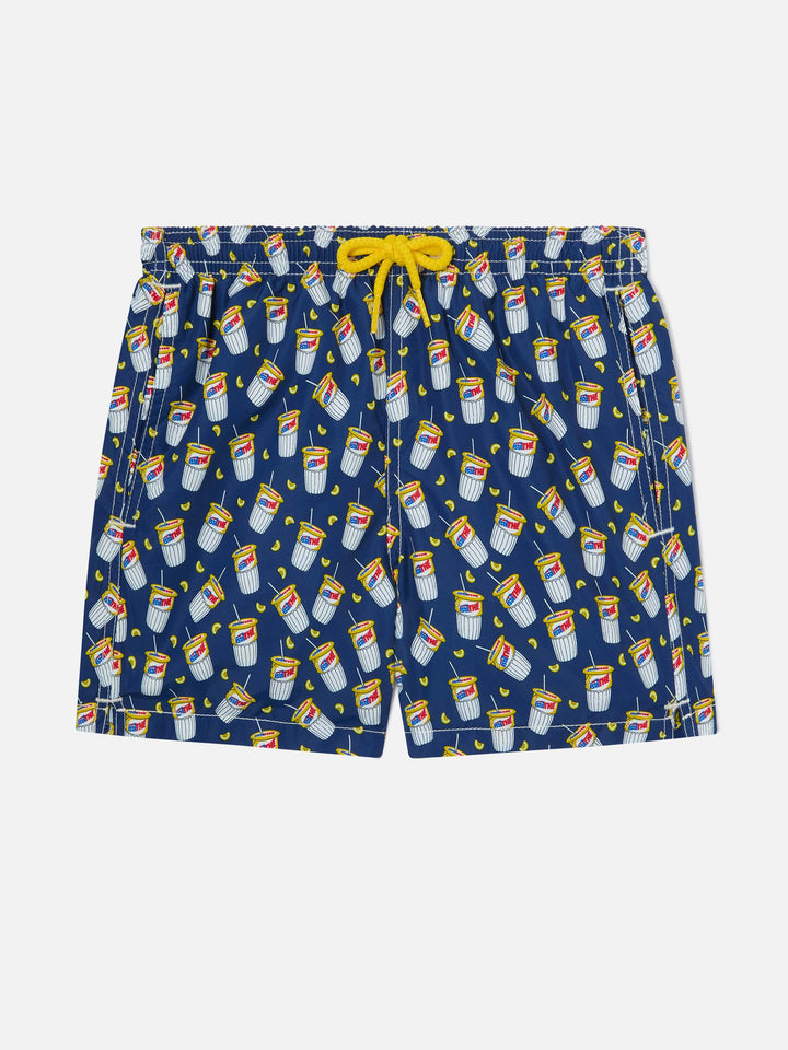 Boy swim shorts with Estathé print | Estathé® Special Edition