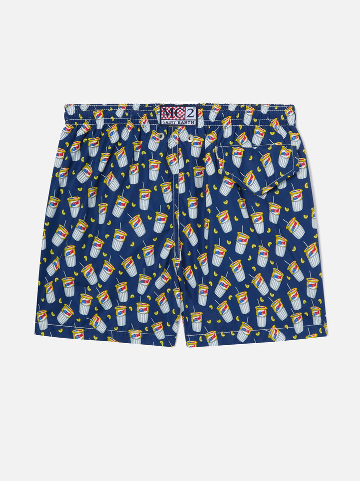 Boy swim shorts with Estathé print | Estathé® Special Edition