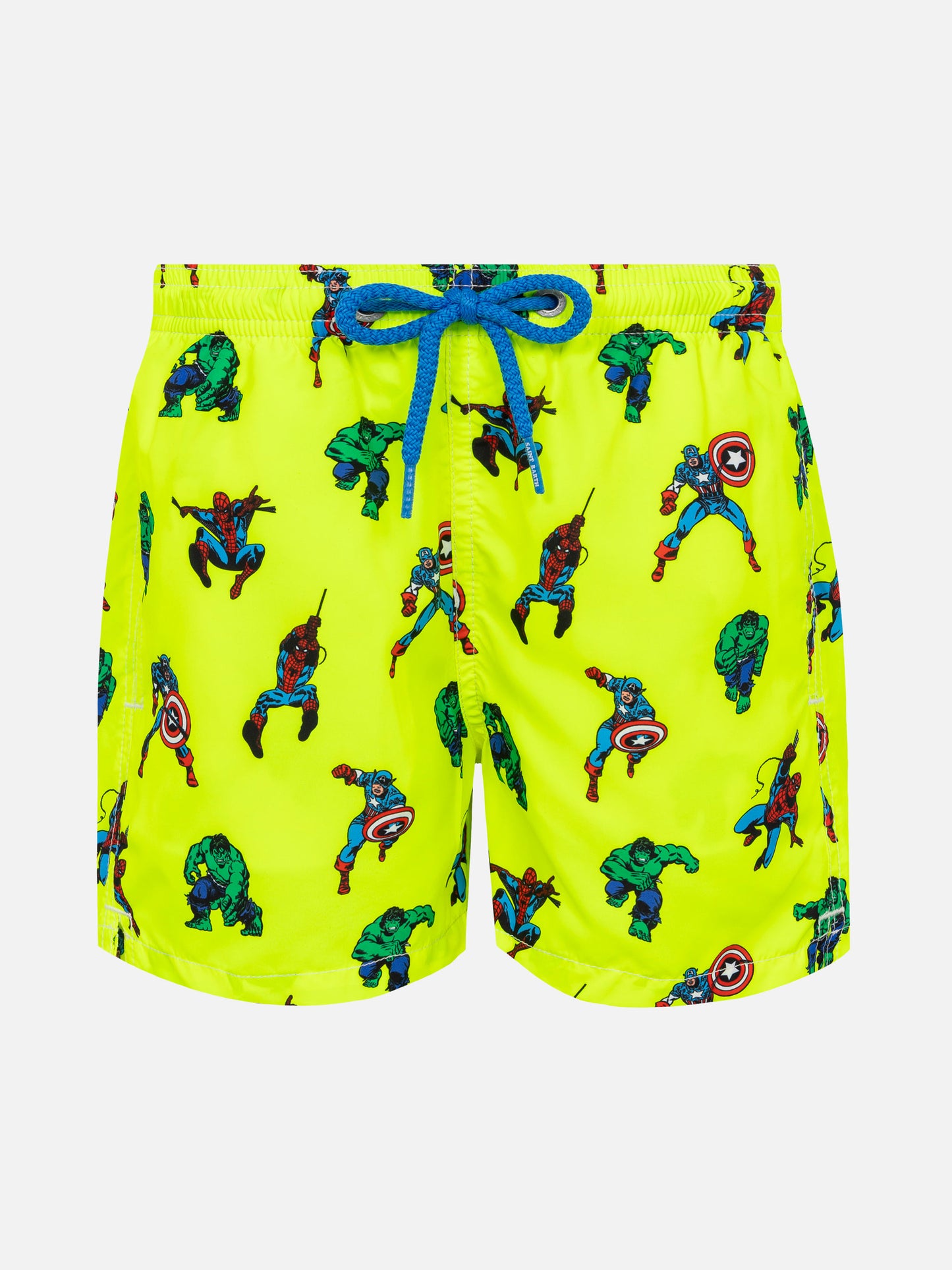 Jean Lighting lightweight fabric swim shorts with Super Heroes print | MARVEL SPECIAL EDITION