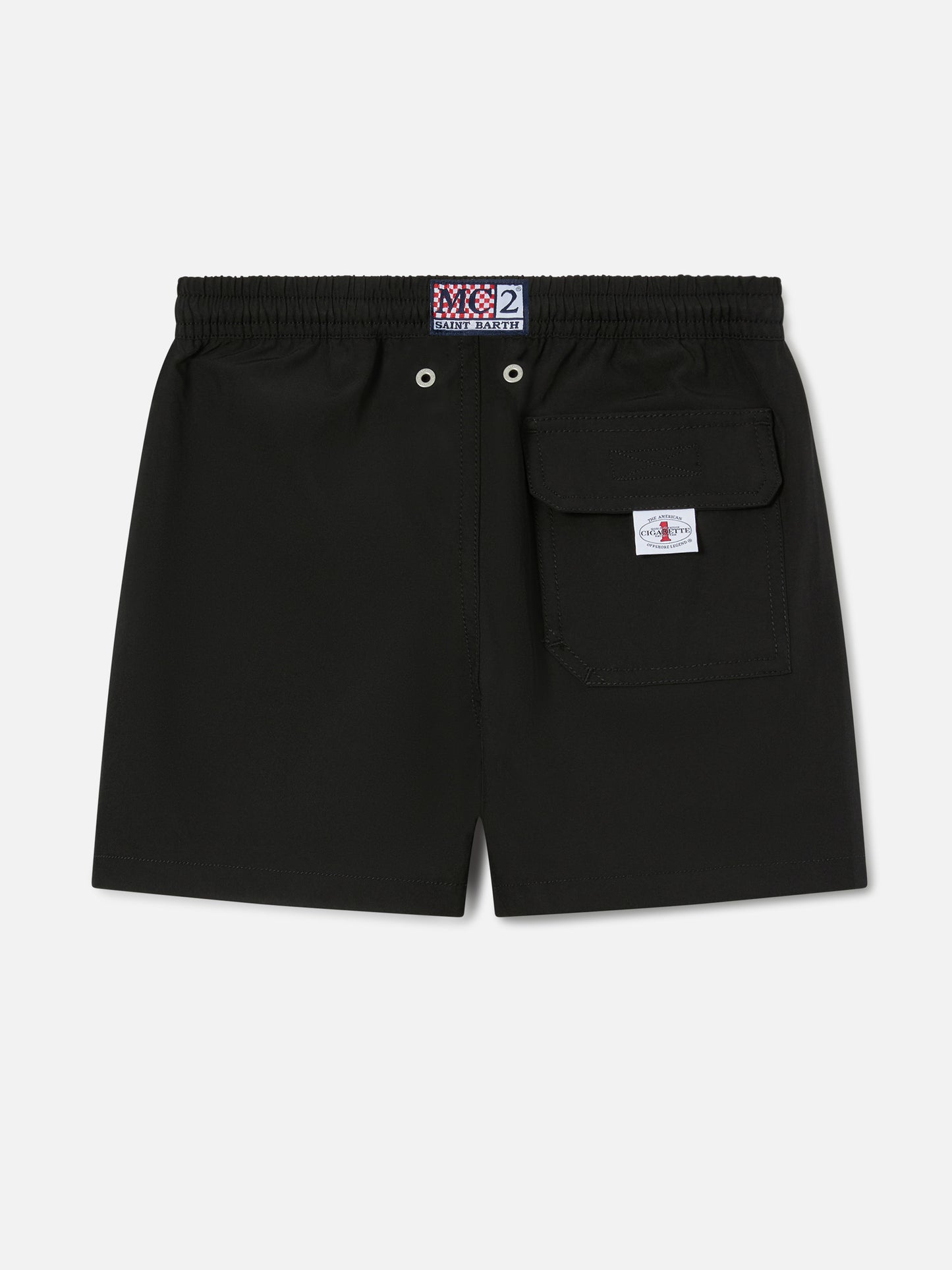 Jean swim shorts with Cigarette print | Special Edition