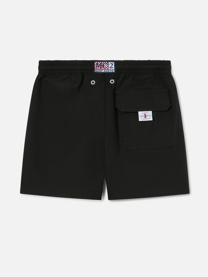 Jean swim shorts with Cigarette print | Special Edition