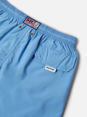 Jean Lighting Pantone swim shorts solid Cloud Blue